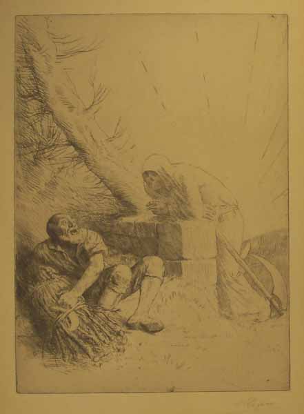 La Mort et le bucheron (Death and the Woodcutter) (No. 4)